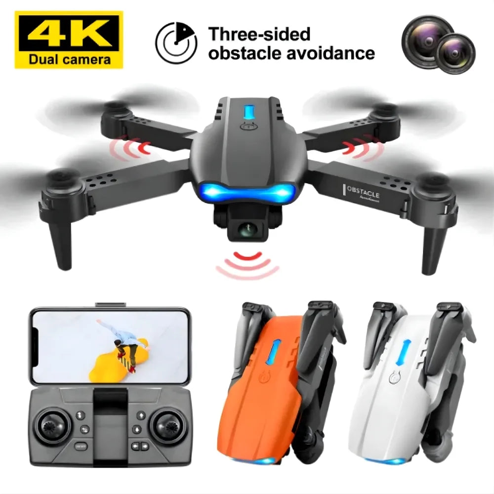 E99 PRO - Professional Drone - 3 Cameras + 3km Flying Range