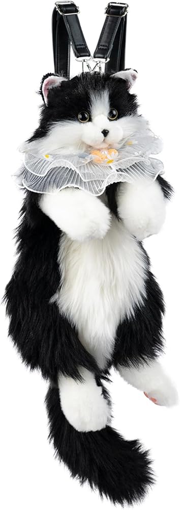 Stuffed Cat Plush Backpack