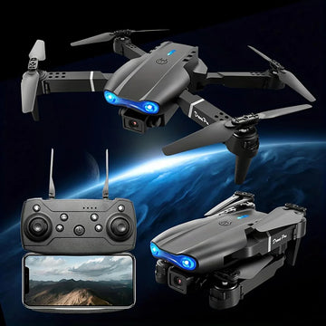 E99 PRO - Professional Drone - 3 Cameras + 3km Flying Range