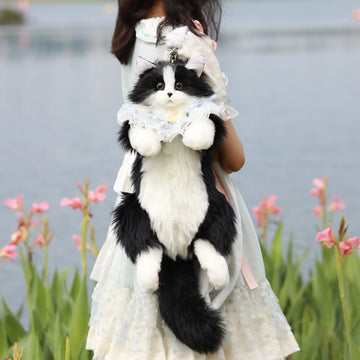 Stuffed Cat Plush Backpack