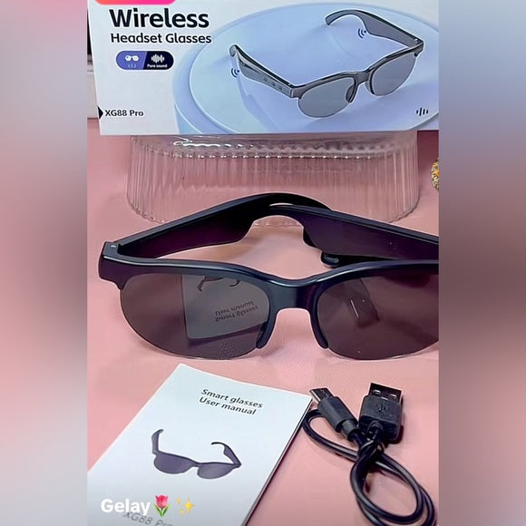 wireless headset glasses